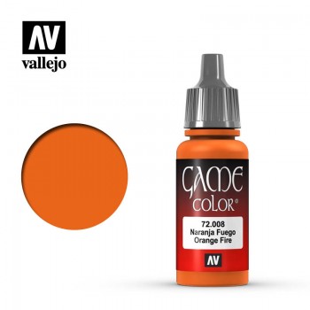 Vallejo Game Color 17ml Orange Fire 72008